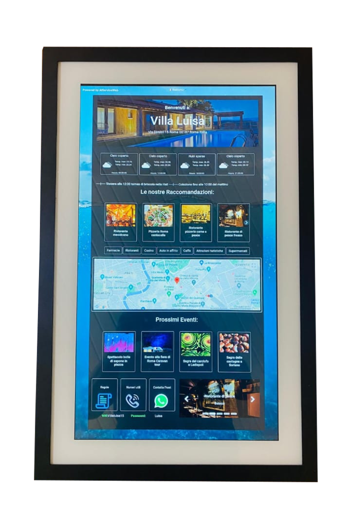 AI TOUCH - Innovazione digitale per Hotel, case vacanza, Guest
