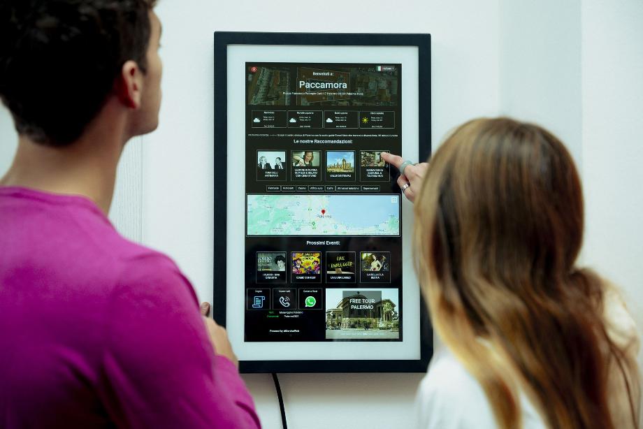 Vista frontale AI TOUCH - DEVICE